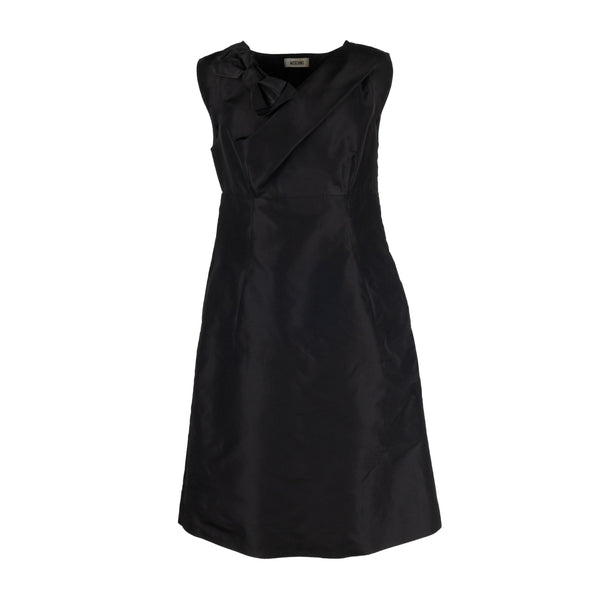 Women's Moschino Silk Dress with Bow - '10s