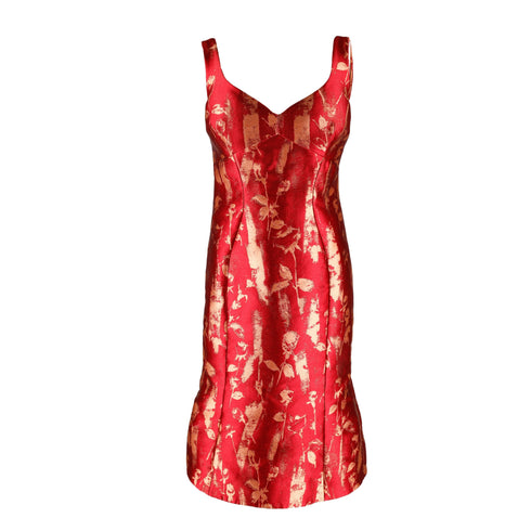 Women's Vivienne Westwood Red Label Jacquard Silk Dress - '10s