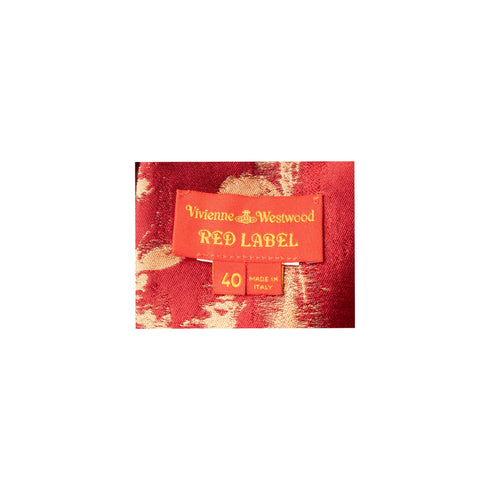 Women's Vivienne Westwood Red Label Jacquard Silk Dress - '10s