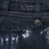 Women's Ulla Johnson Apollo Tie-Dyed Tapered Jeans in Blue Cotton
