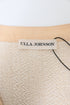 Women's Ulla Johnson Pia Knitted Puffed Sleeve Blouse in Cream Cotton