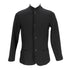 Men's Giorgio Armani Textured Single-Breasted Blazer in Black Polyester