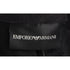 Men's Giorgio Armani Textured Single-Breasted Blazer in Black Polyester