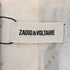 Women's Zadig & Voltaire Plaid Single-Breasted Blazer in Grey Wool