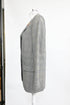 Women's Zadig & Voltaire Plaid Single-Breasted Blazer in Grey Wool