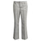 Women's Zadig & Voltaire Plaid Bootcut Trousers in Grey Wool