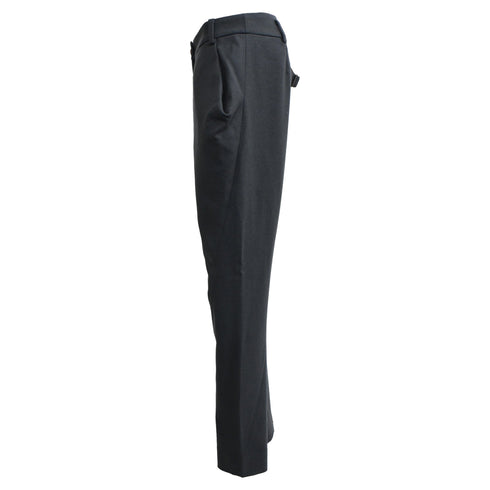 Women's Vivienne Westwood Tapered Trousers in Black Wool
