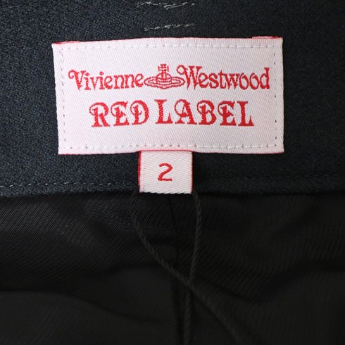 Women's Vivienne Westwood Tapered Trousers in Black Wool