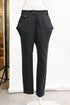 Women's Vivienne Westwood Tapered Trousers in Black Wool