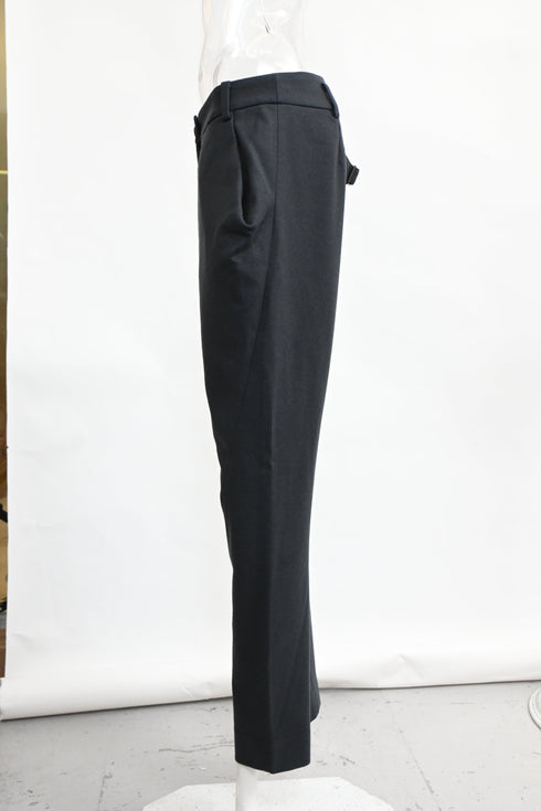 Women's Vivienne Westwood Tapered Trousers in Black Wool