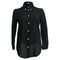Women's Vivienne Westwood Button-Down Long Sleeve Shirt in Black Linen