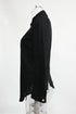 Women's Vivienne Westwood Button-Down Long Sleeve Shirt in Black Linen