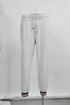 Men's Brunello Cucinelli Drawstring Sweatpants in Grey Cotton