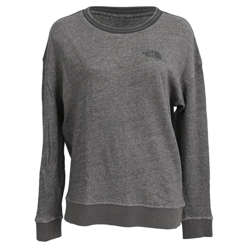 Women's The North Face Essential Sweatshirt in Grey Cotton