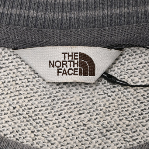 Women's The North Face Essential Sweatshirt in Grey Cotton