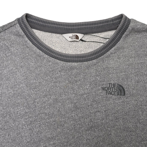 Women's The North Face Essential Sweatshirt in Grey Cotton