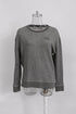 Women's The North Face Essential Sweatshirt in Grey Cotton