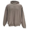 Men's Fear of God Essentials Hoodie in Brown Cotton