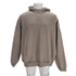Men's Fear of God Essentials Hoodie in Brown Cotton