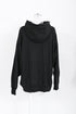 Women's Anine Bing Alto Logo Hoodie in Black Cotton