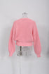Women's Iro Uberta Oversized Ribbed Cardigan In Pink Polyester
