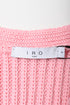 Women's Iro Uberta Oversized Ribbed Cardigan In Pink Polyester