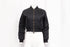 Women's Balenciaga Shrunk Bomber Jacket in Black Polyamide
