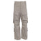 Men's Balenciaga Flared Cargo Pants in Beige Cotton