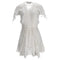 Women's Iro Balco Lace-Trimmed Jacquard Mini Dress In White Linen