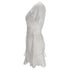 Women's Iro Balco Lace-Trimmed Jacquard Mini Dress In White Linen