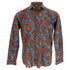 Men's Etro Paisley Print Shirt in Multicolor Cotton