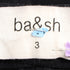 Women's Ba&sh Trousers in Black Polyester