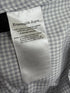 Men's Ermenegildo Zegna Patterned Button-Down Shirt in White Cotton
