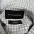 Men's Ermenegildo Zegna Patterned Button-Down Shirt in White Cotton