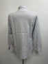 Men's Ermenegildo Zegna Patterned Button-Down Shirt in White Cotton
