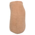 Women's Ba&Sh Fur-Accent Mini Skirt in Beige Wool