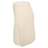 Women's Ba&Sh Fur-Accent Mini Skirt in Cream Alpaca Wool