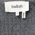 Women's Ba&Sh Harry Pocket Button-Down Cardigan in Grey Wool