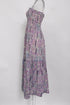 Women's Ba&Sh Piala Floral-Print Smocking Midi Dress in Multicolor Cotton