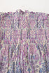 Women's Ba&Sh Piala Floral-Print Smocking Midi Dress in Multicolor Cotton