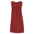 Women's Marc Jacobs Brown Sleeveless Dress in Red Wool