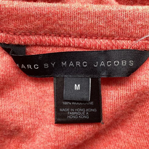 Women's Marc Jacobs Brown Sleeveless Dress in Red Wool