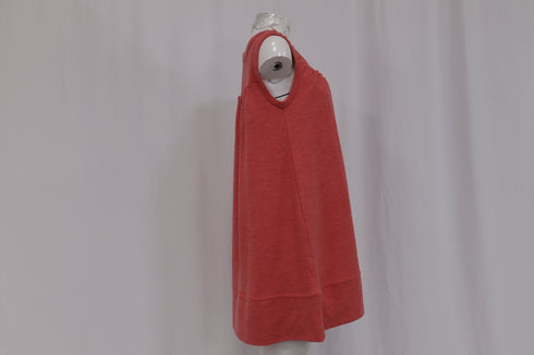 Women's Marc Jacobs Brown Sleeveless Dress in Red Wool