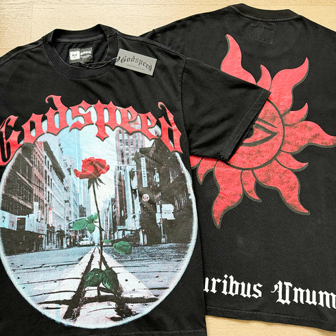Godspeed T-shirts Retro Fantasy Pattern