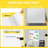 (6 Pads) Sticky Easel Pad 25 in x 30 in Post, Large Self Stick Flip Chart Premium Paper for Teachers, Mount to Most Surfaces and Bleedproof, Super Sticking Power