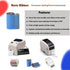 (4 Rolls) 2.24 x 244' Premium Resin Ribbon, 57mm x 74m Black Thermal Transfer Ribbon for 2'' Desk-Top Thermal Label Printers Like Zebra TLP2824, TSC, GoDex, Honeywell.. 1/2'' core