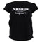 Women's Zadig & Voltaire Skinny Amour Toujours T-Shirt in Black Cotton