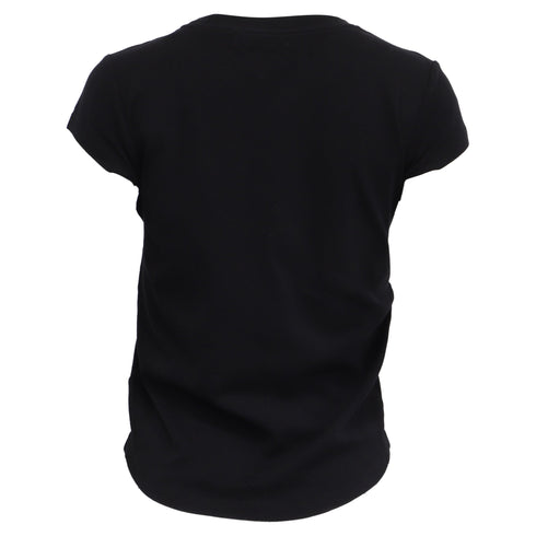Women's Zadig & Voltaire Skinny Amour Toujours T-Shirt in Black Cotton