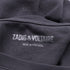 Women's Zadig & Voltaire Skinny Amour Toujours T-Shirt in Black Cotton
