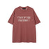 FW24 FRATERNITY T-Shirt / Shorts / Set - Wine Red